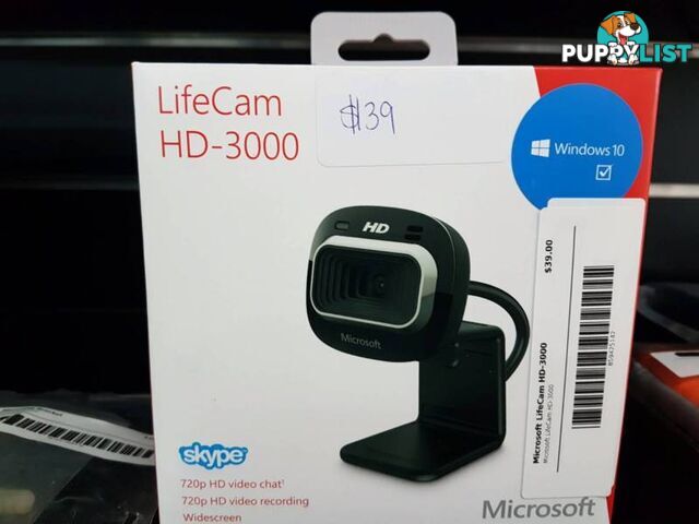 Microsoft LifeCam HD-3000 Webcam