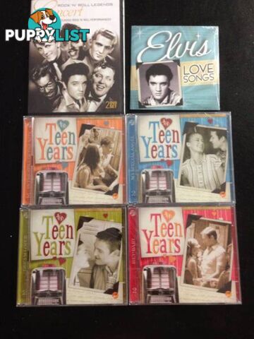 Assorted Music CD / DVD Sets Qty 6