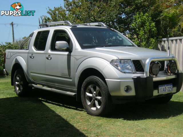 2009 Nissan Navara D40 TITANIUM Ute Manual