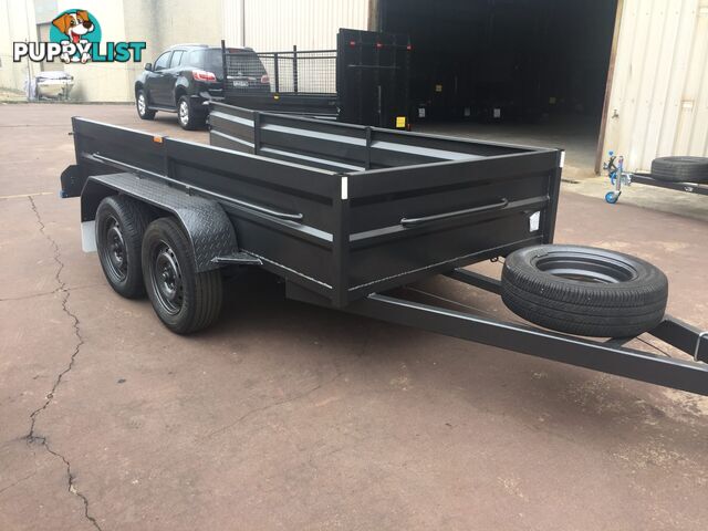 8Ã5 TANDEM BOX TRAILER HIGH SIDE