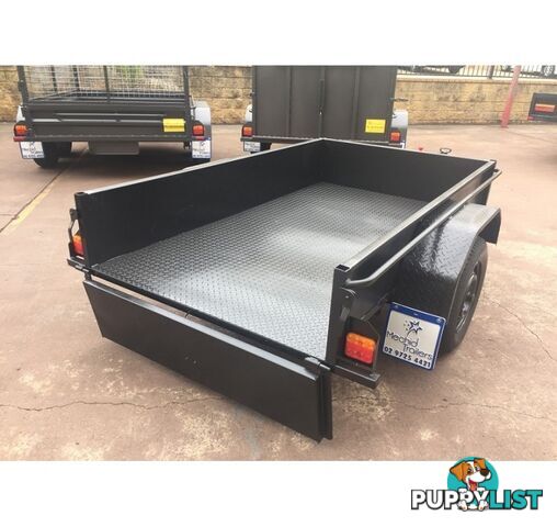 7Ã4 BOX TRAILER LOW SIDE