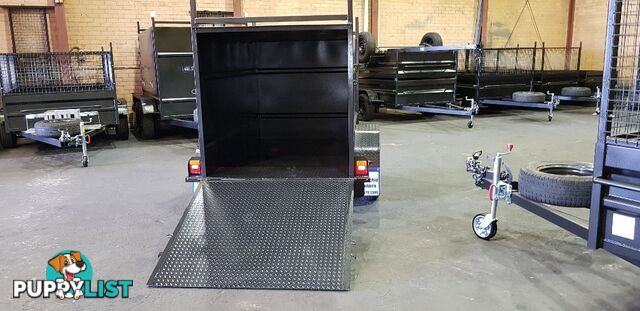 7Ã4 ENCLOSED TRAILER 750KG GVM WITH RAMP