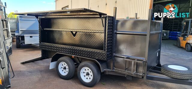 8Ã5 MOWER TRAILER 2.8TN WITH ELECTRIC BRAKES