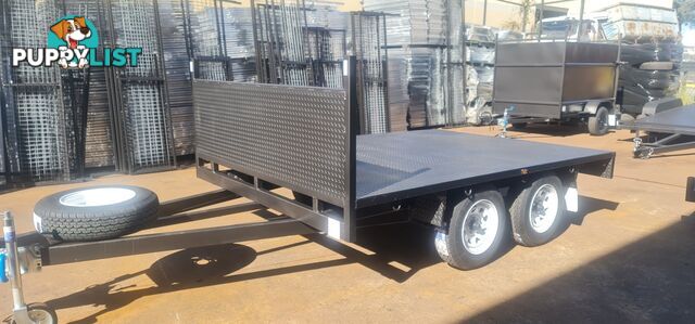 10Ã7 TABLE TOP TRAILER 2000KGS GVM WITH MECHANICAL DISC BRAKE