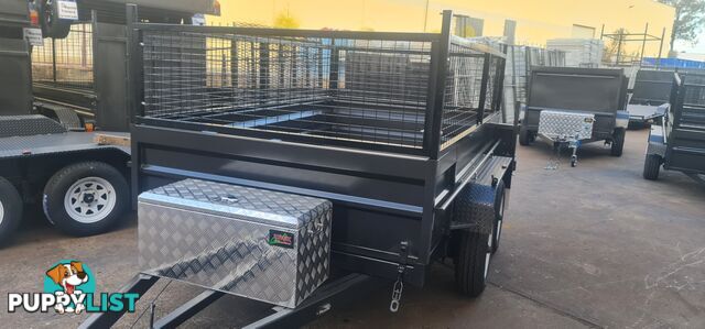 10Ã6 TIPPER HIGH SIDE WITH 600MM CAGE 3500KGS