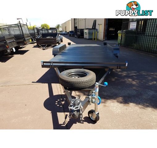 15Ã6.6 FT CAR TRAILER 2800KG GVM