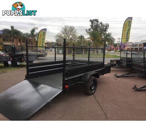 8Ã5 LAWN MOWER TRAILER 1400KG GVM