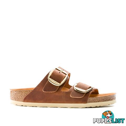 BIRKENSTOCK Arizona Big Buckle Cognac Leather