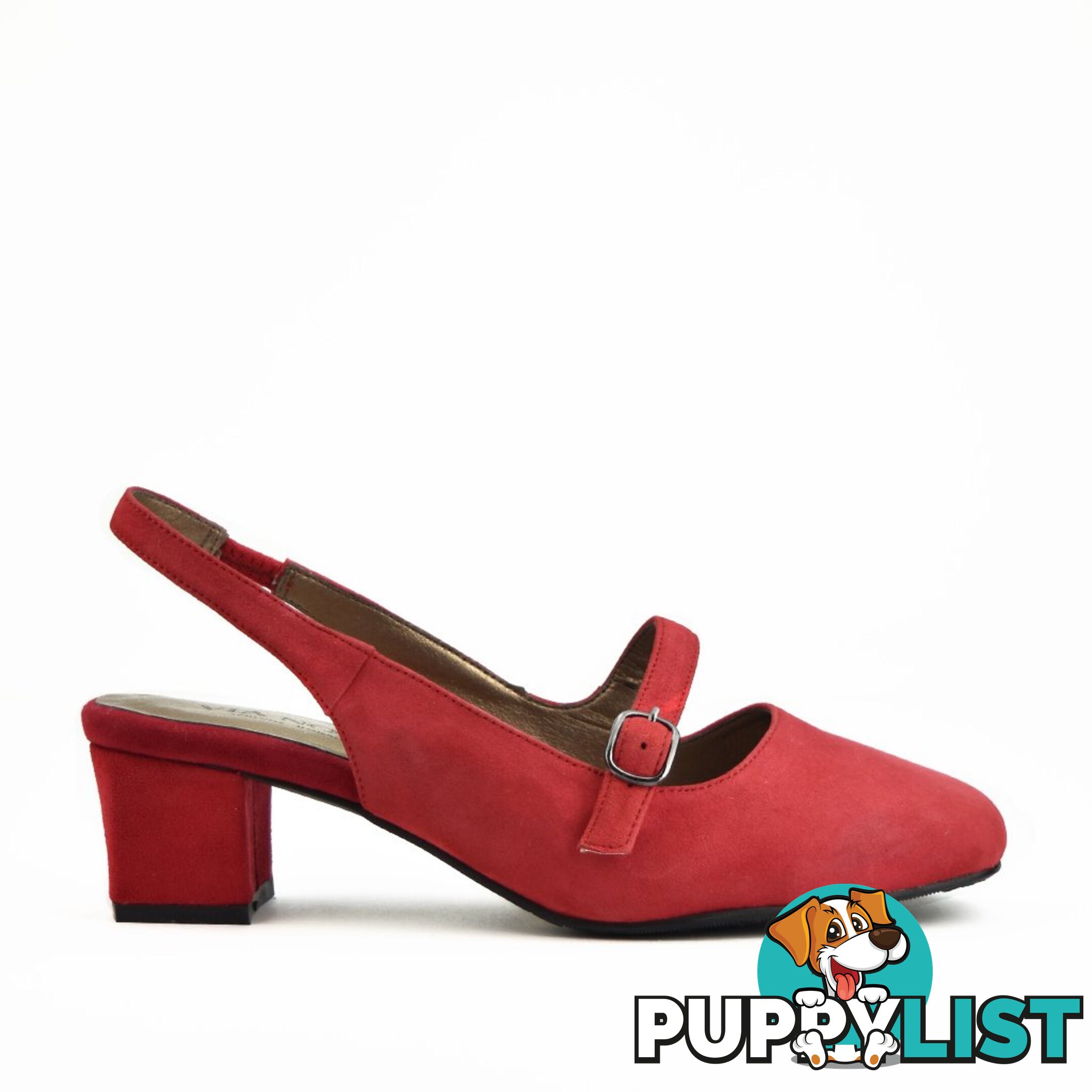 VIA NOVA Cindy Red Suede