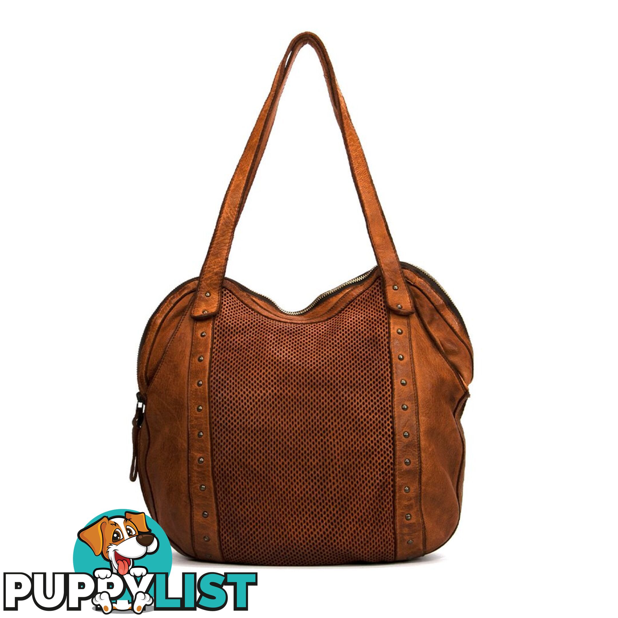 KOMPANERO Fae Cognac Bag