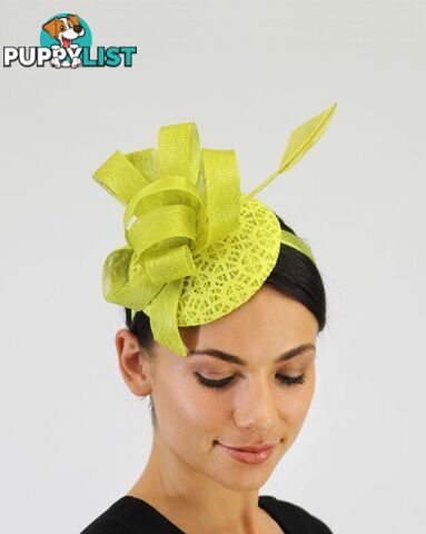 JENDI Zest Loop & Feather Fascinator