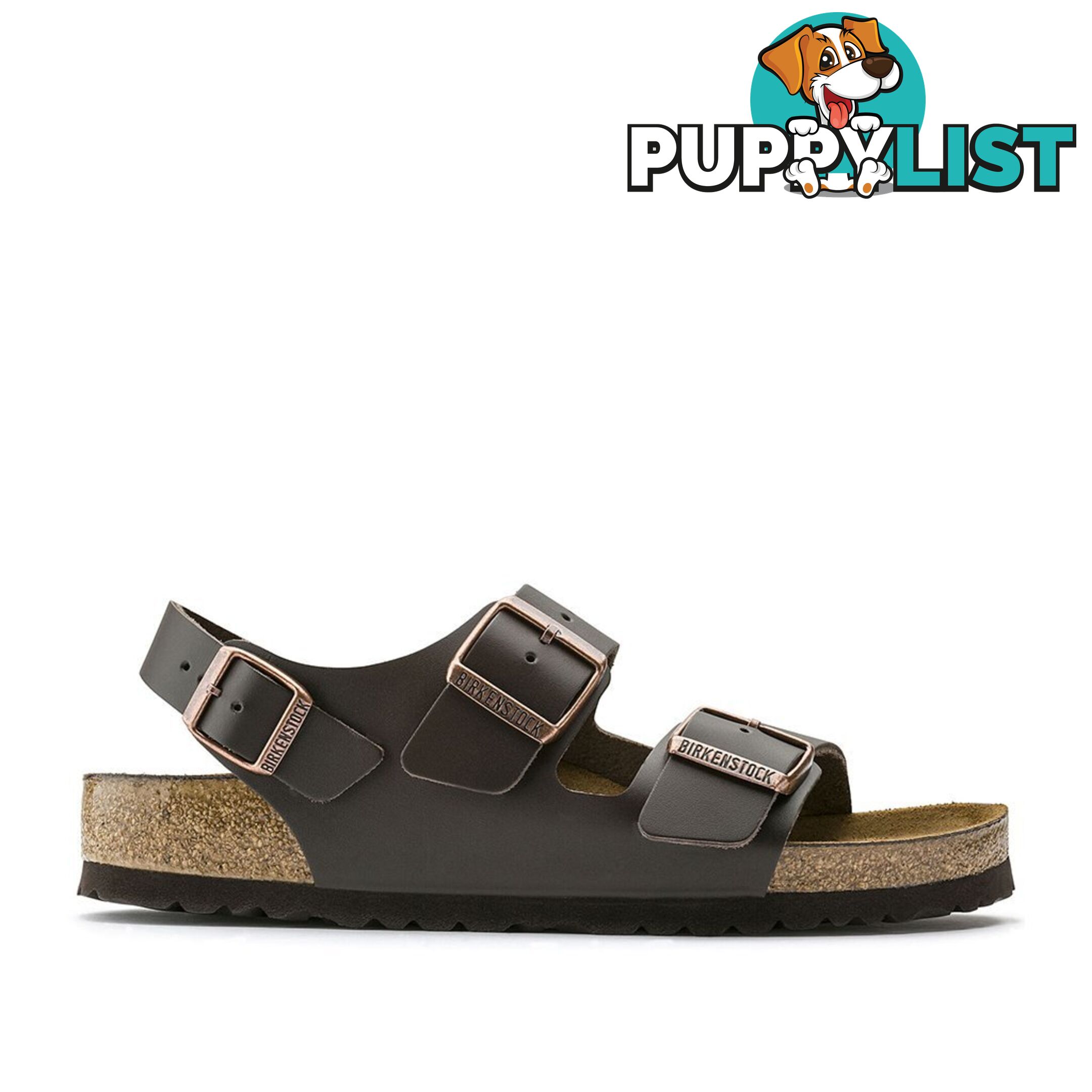 BIRKENSTOCK Milano Dark Brown Leather