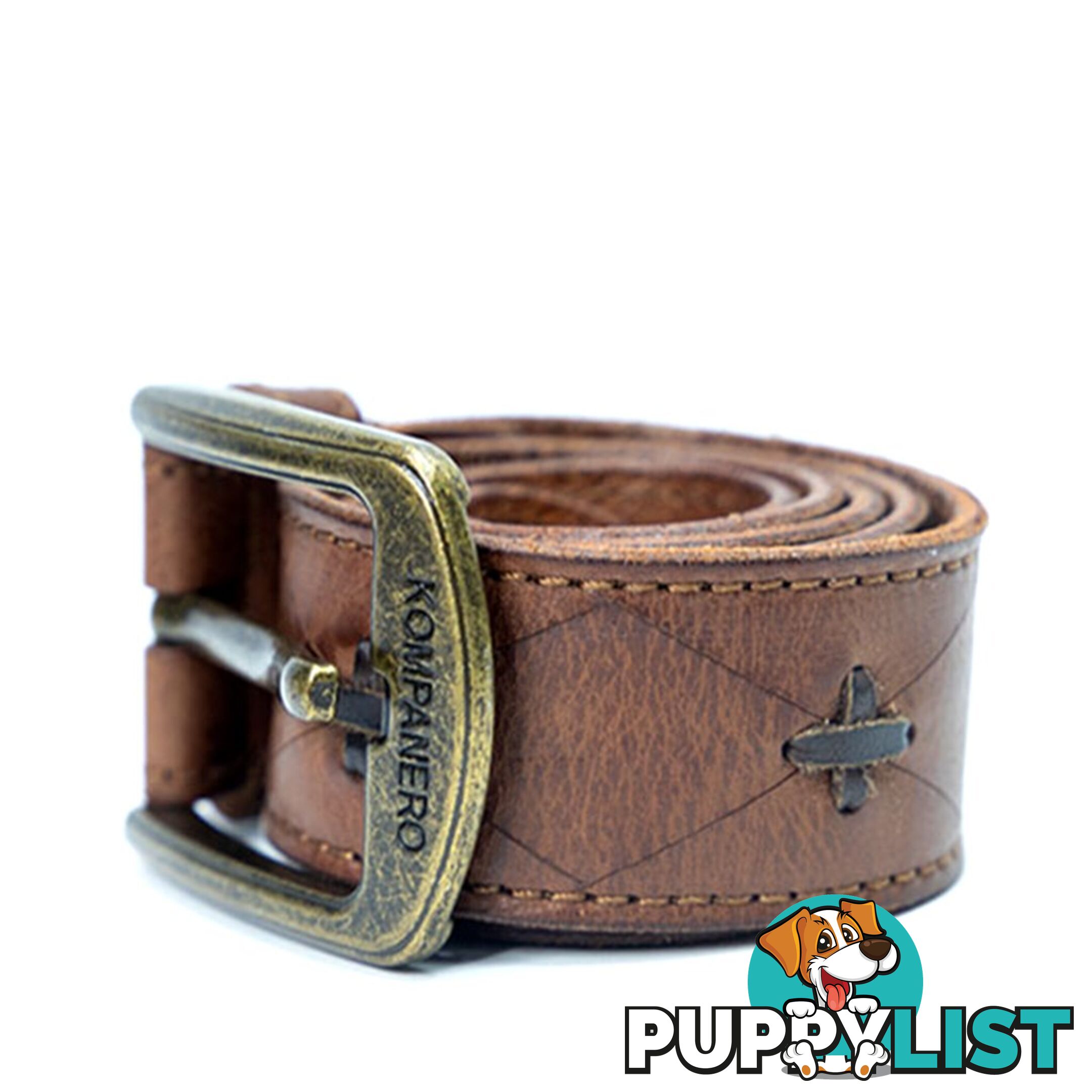 KOMPANERO Hanoi Cognac Belt