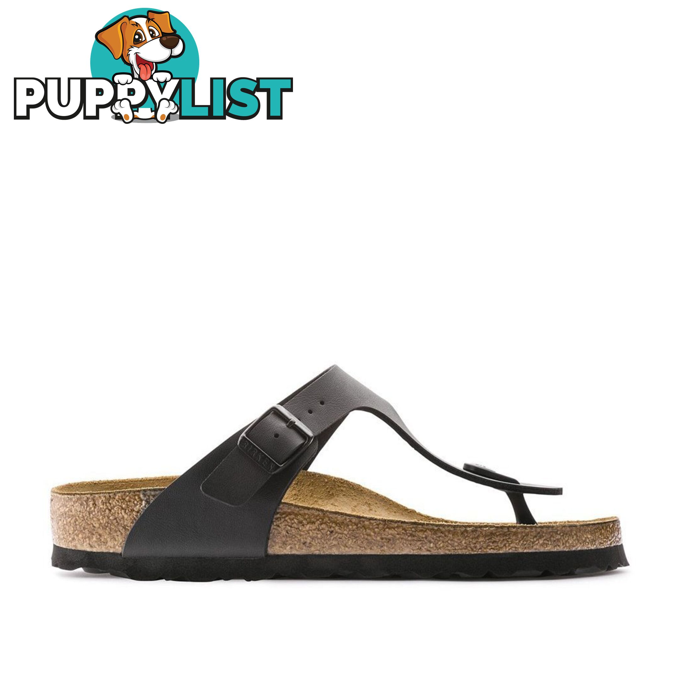 BIRKENSTOCK Gizeh Black Birko-Flor