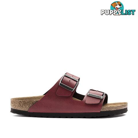 BIRKENSTOCK Arizona Pull Up Bordeaux Vegan