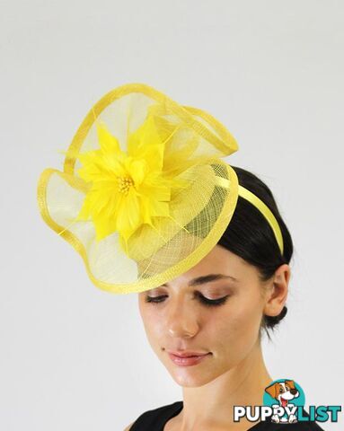 JENDI Daffodil Fascinator