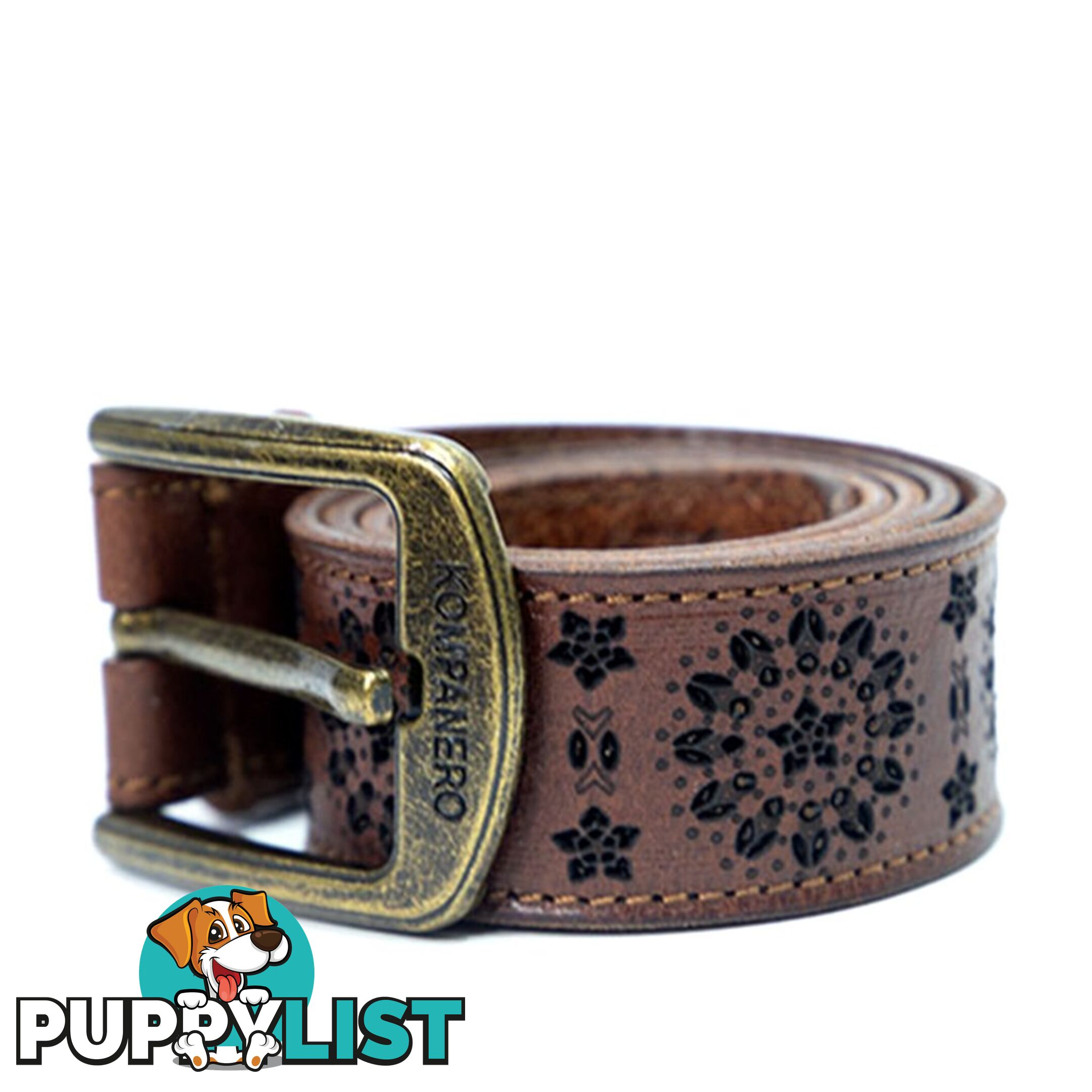 KOMPANERO Bari Cognac Belt