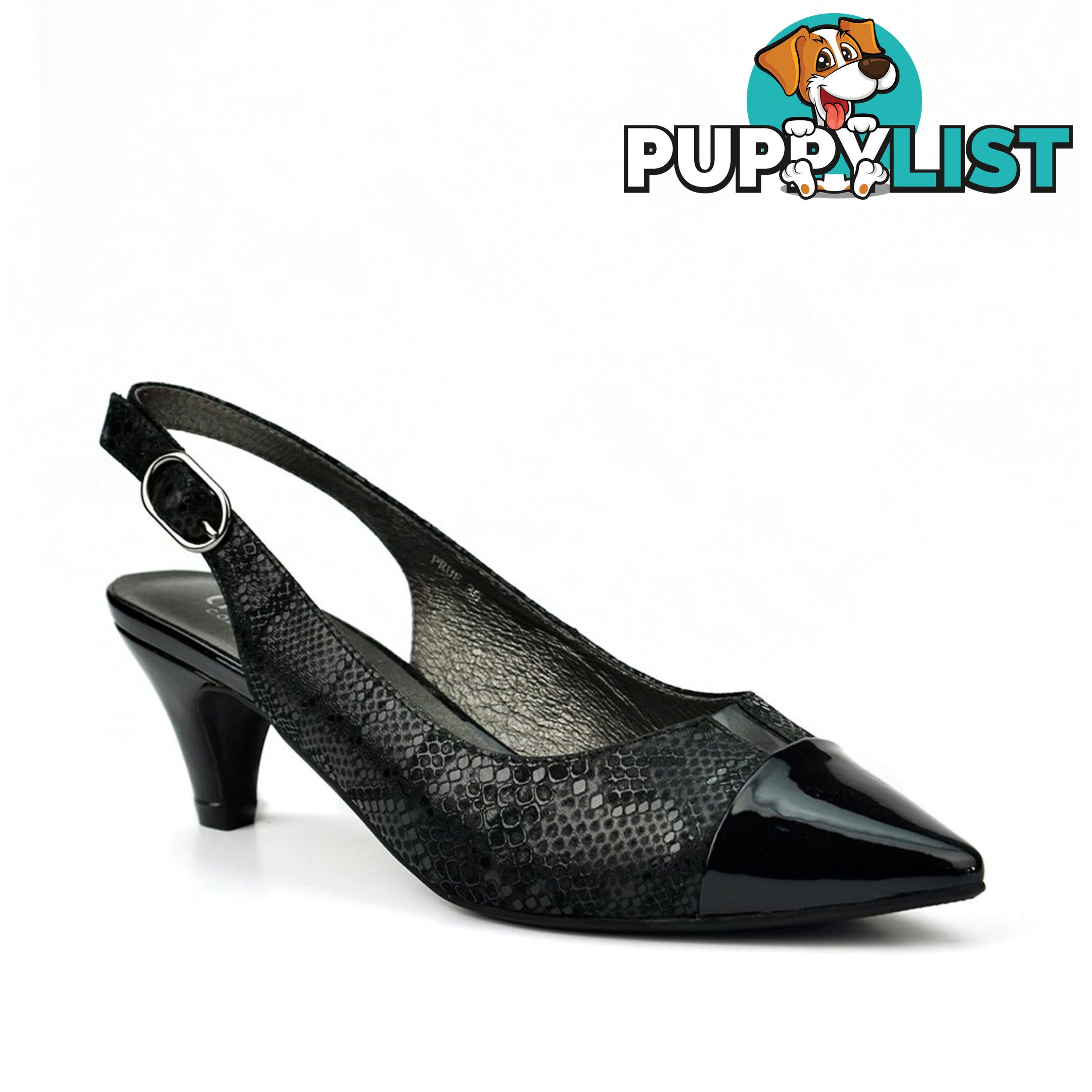 CHRISSIE Prue Black Patent