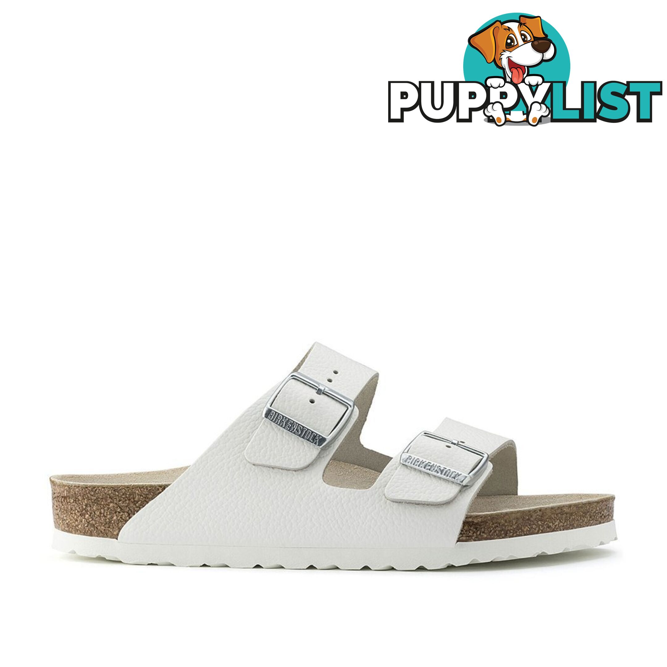 BIRKENSTOCK Arizona White Natural Leather