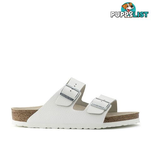 BIRKENSTOCK Arizona White Natural Leather