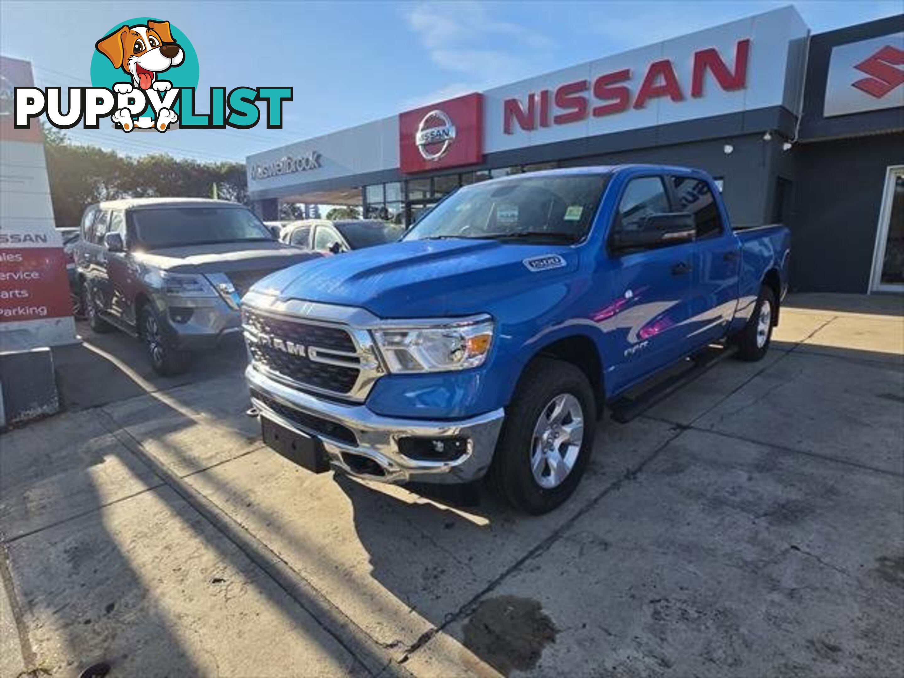 2023 RAM 1500 BIG HORN DT MY24 4X4 DUAL RANGE UTILITY - DUAL CAB - LONG WHEELBASE