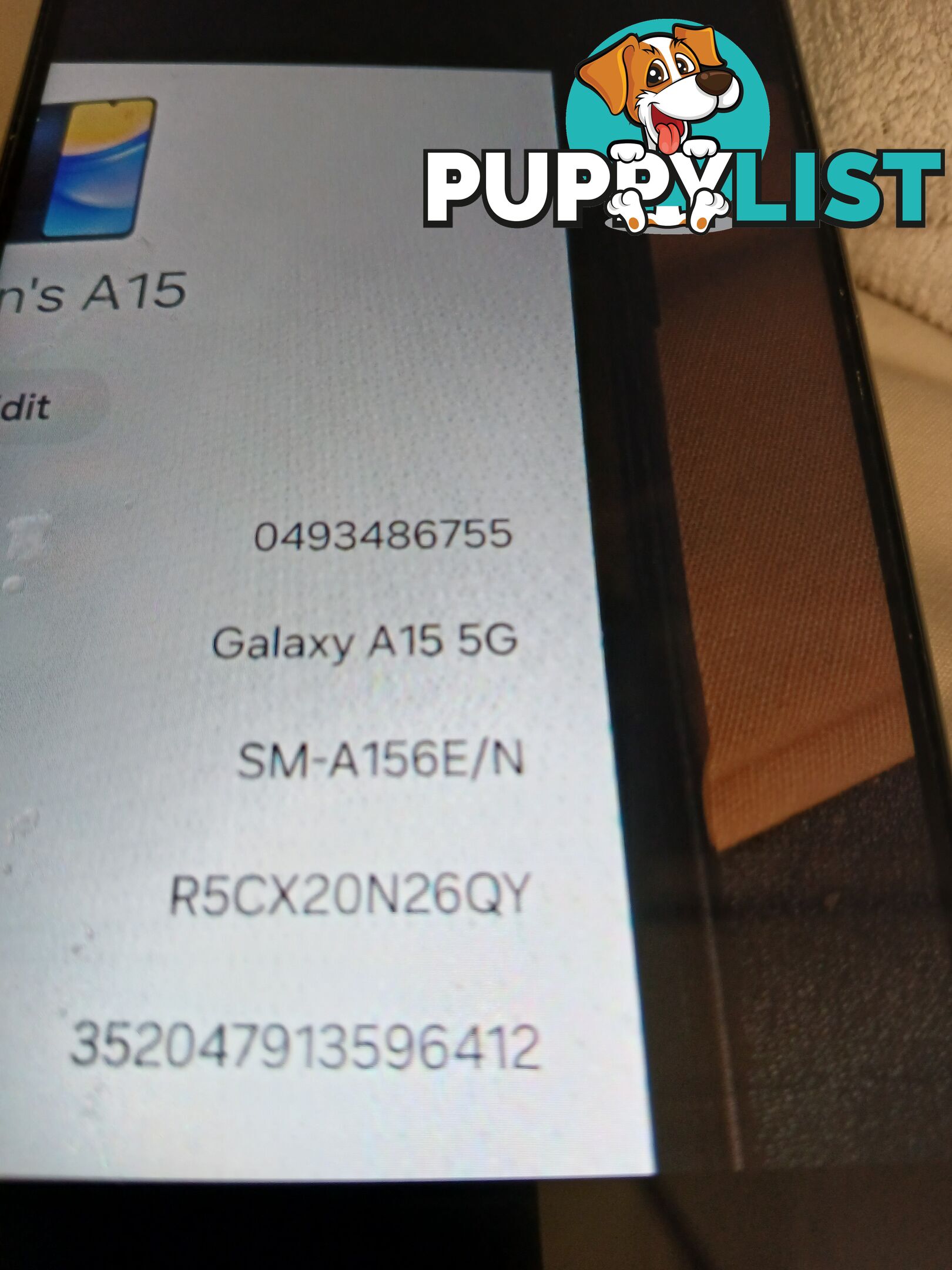 Samsung Galaxy A15  128 GB 5G