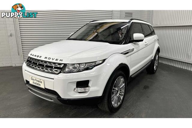 2012 LAND ROVER RANGE ROVER EVOQUE SD4 COMMANDSHIFT PRESTIGE L538 MY12 