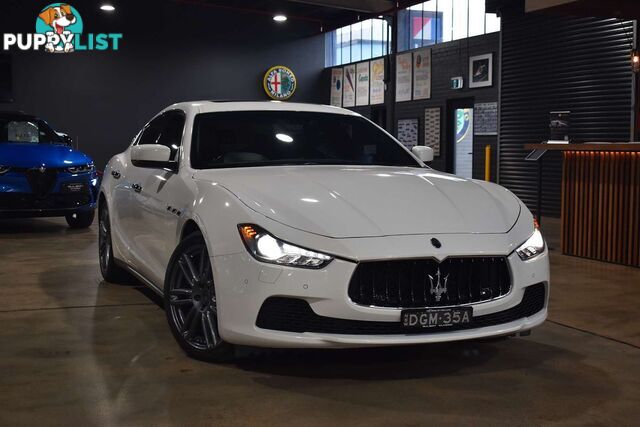 2014 MASERATI GHIBLI S M157 SEDAN