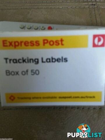 *50 Express post tracking labels. pickup 3168 or post FOR QUICK R