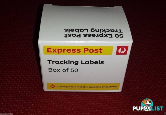 *50 Express post tracking labels. pickup 3168 or post FOR QUICK R