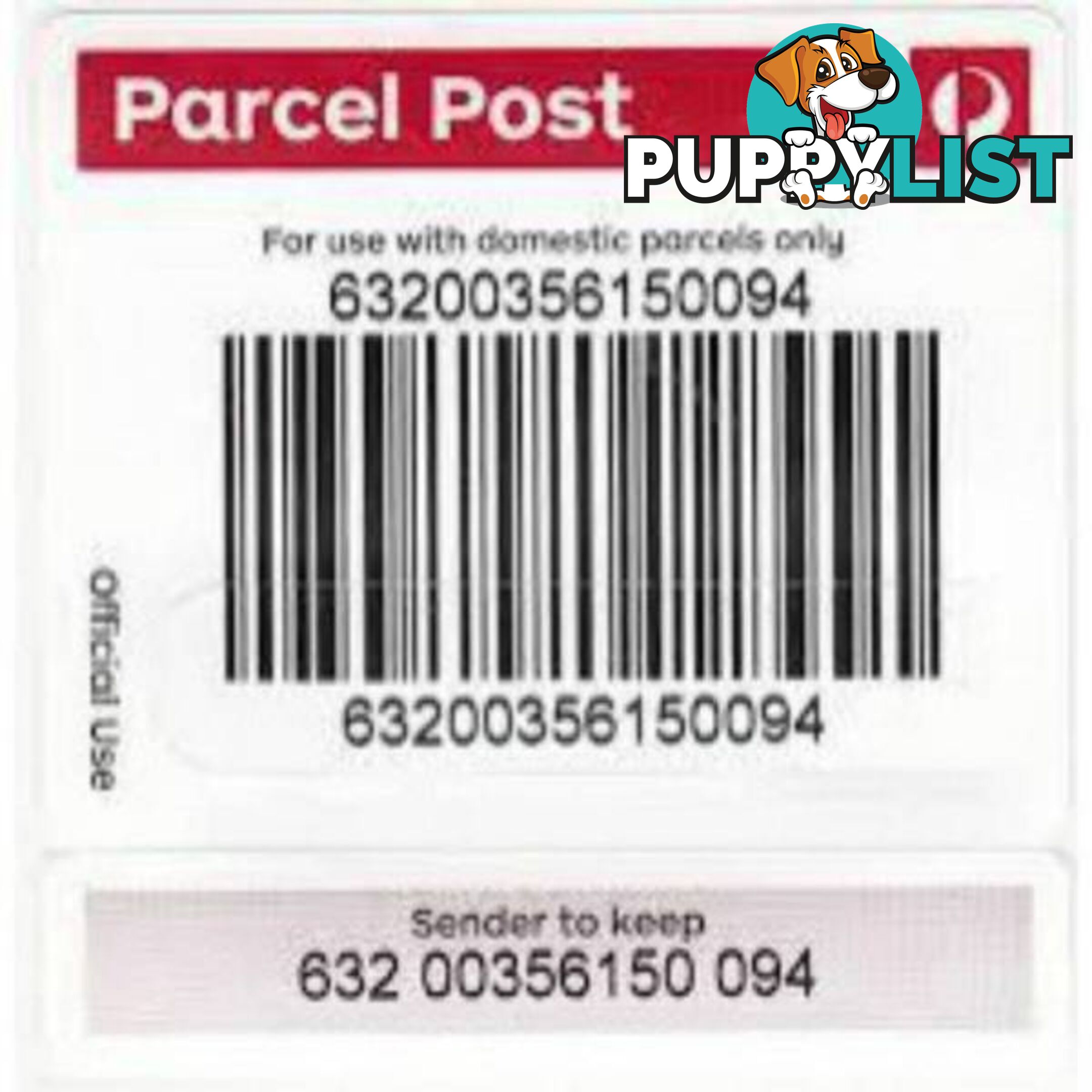 50 x AUSTRALIA POST TRACKING LABELS EBAY SALES POSTAGE