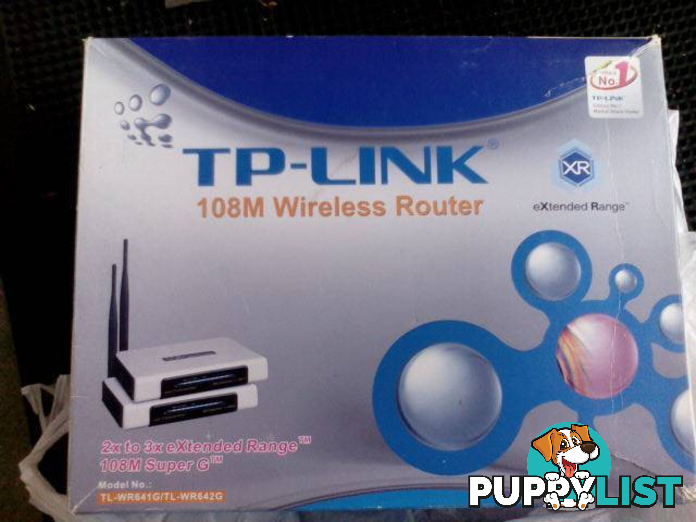 BRAND NEW TP-Link TL-WR642G 108 Mbps 4-Port 10100 Wireless G