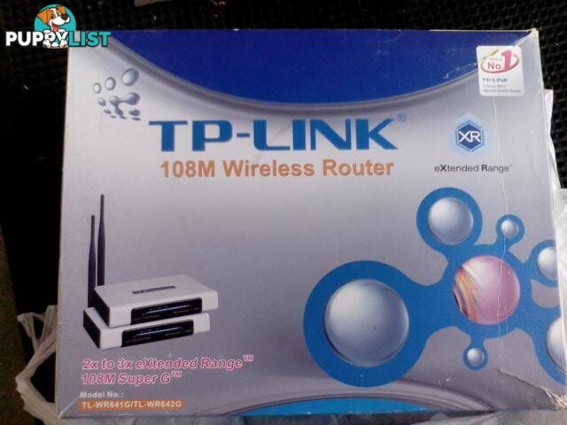 BRAND NEW TP-Link TL-WR642G 108 Mbps 4-Port 10100 Wireless G