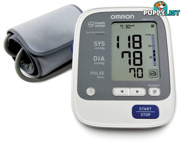 Omron blood pressure monitor HEM-7221 ARTG 10039 Brand New for qu