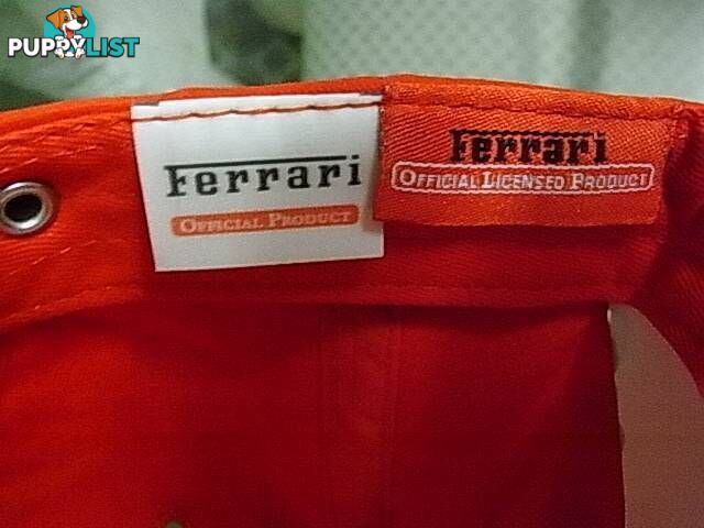 FERRARI CAP OFFICIAL LICENCED PRODUCT NEW WITH TAGS for quick r