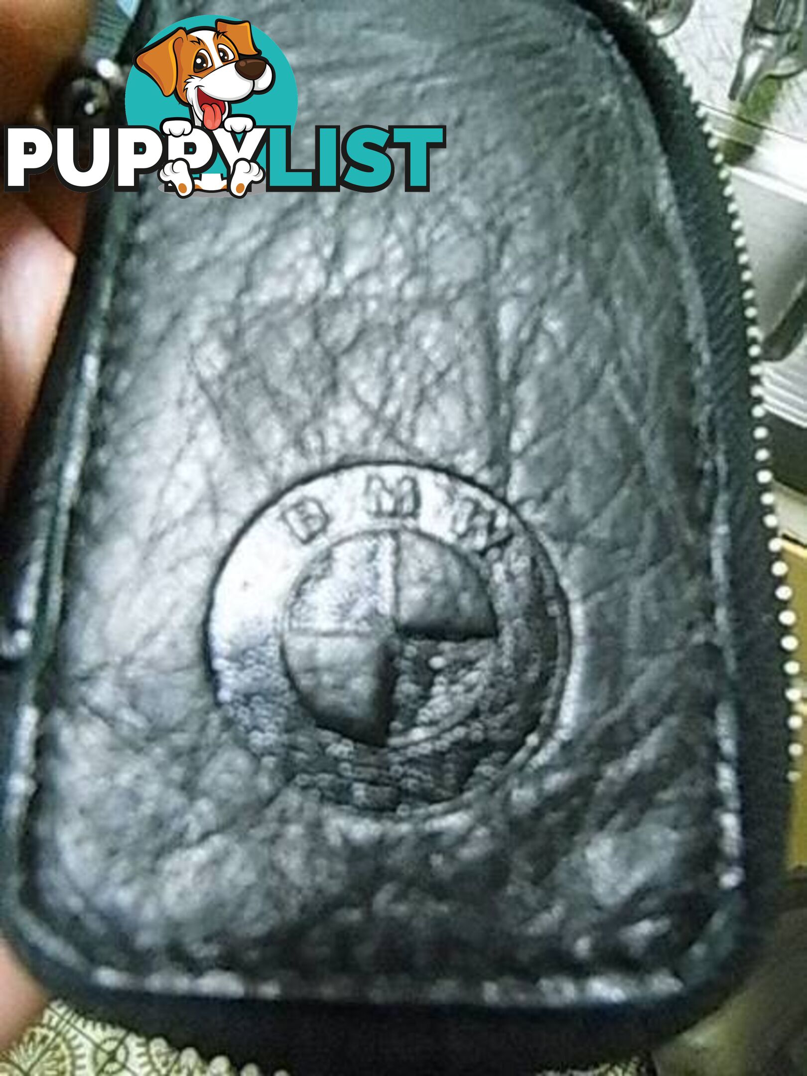 BMW LEATHER KEY WALLET NEW PICKUP OR POST 4.99