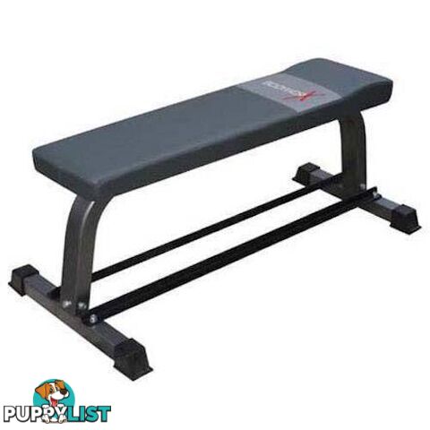 Bodyworx Flat Bench with Dumbbell Rack