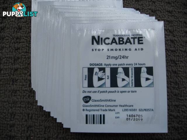 Nicabate - P Patch 21mg - Stop Smoking Aid - Help Manage Cravings