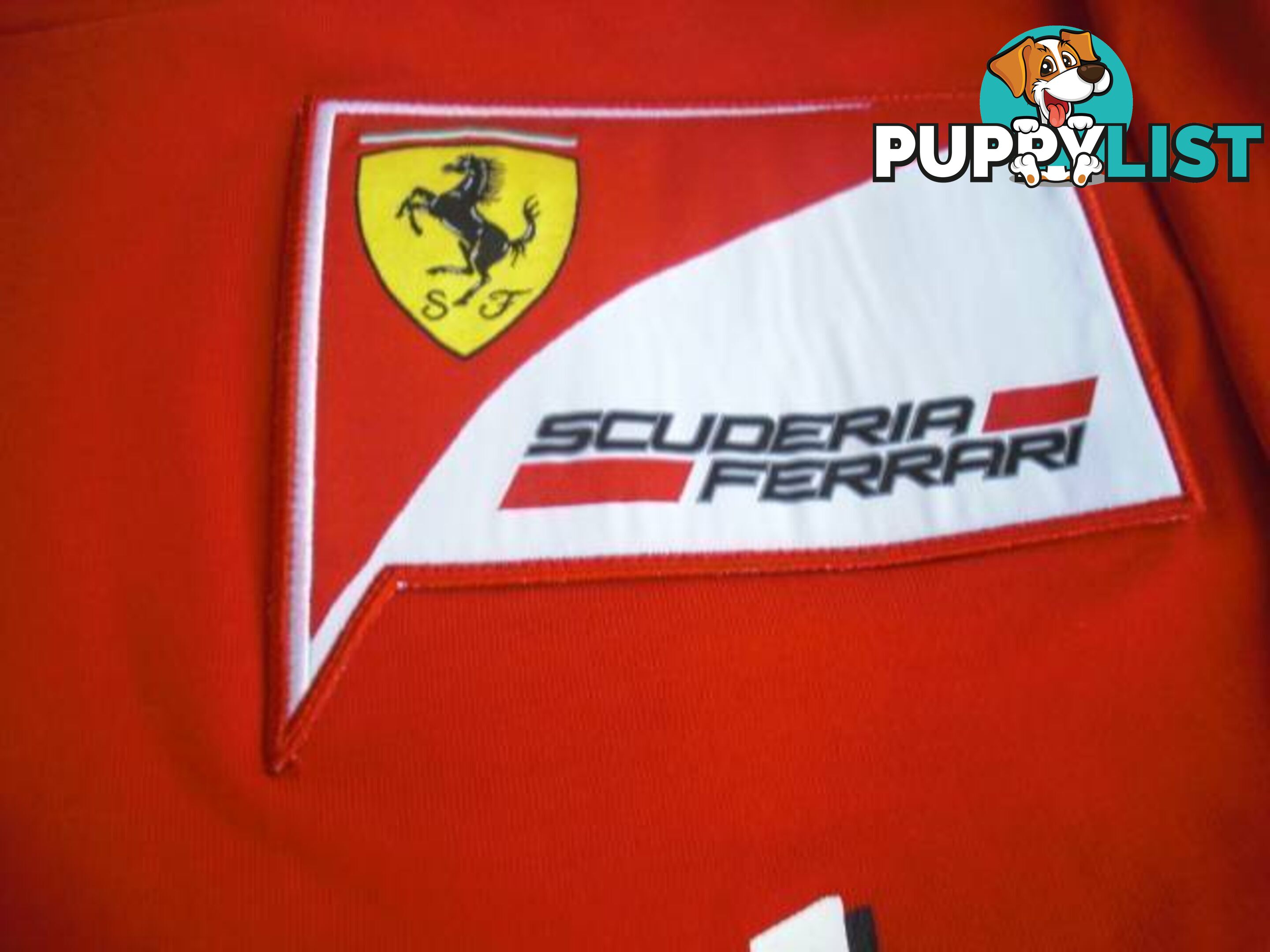 NEW SCUDERIA FERRARI F1 L/S PUMA SHIRT MENS SIZE LARGE