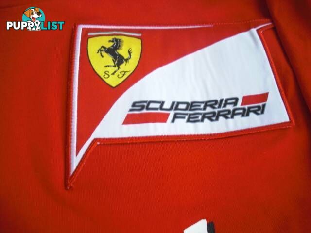 NEW SCUDERIA FERRARI F1 L/S PUMA SHIRT MENS SIZE LARGE