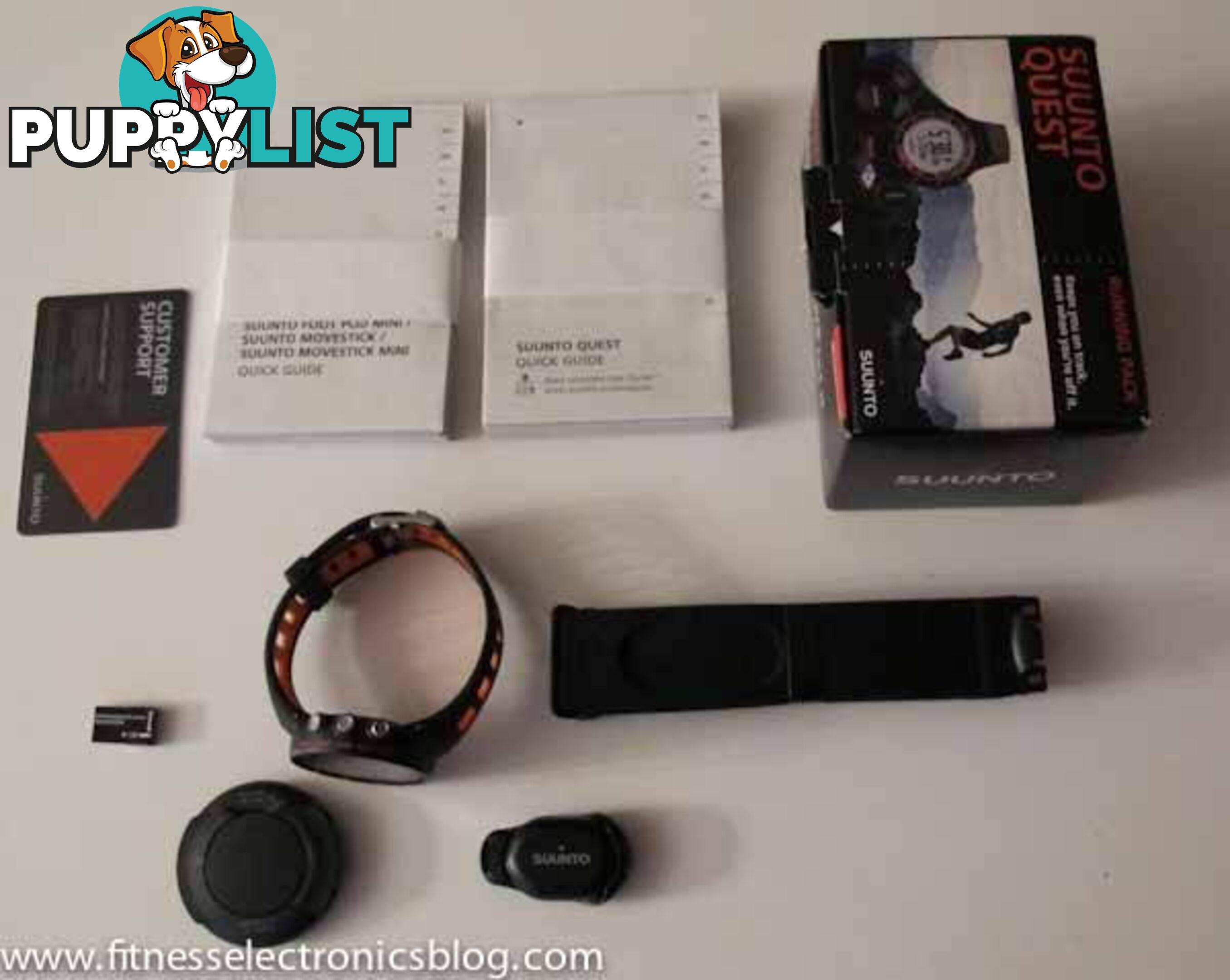 Suunto Quest Running Pack Edition + FootPod Mini + Movestick Mini