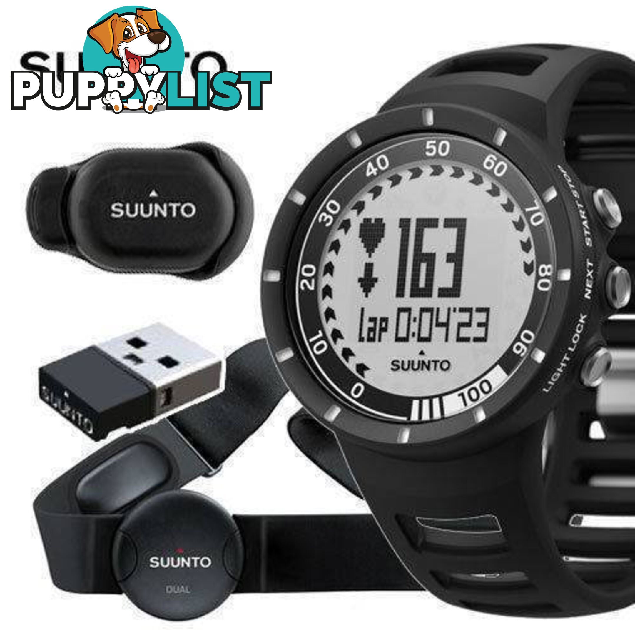 Suunto Quest Running Pack Edition + FootPod Mini + Movestick Mini