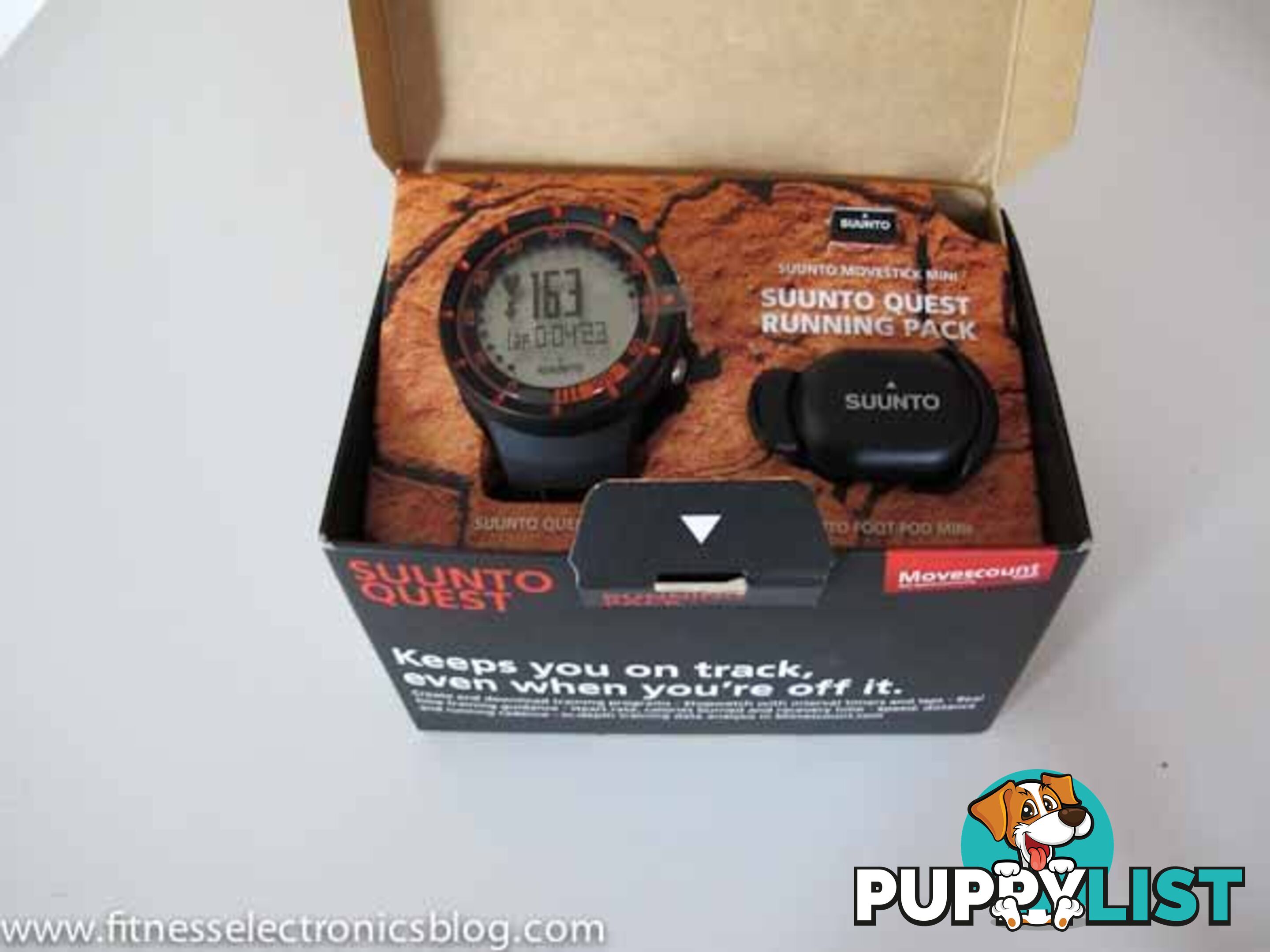 Suunto Quest Running Pack Edition + FootPod Mini + Movestick Mini