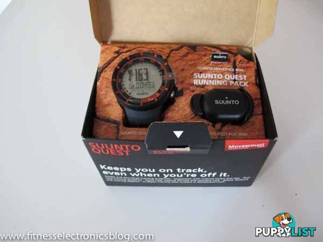 Suunto Quest Running Pack Edition + FootPod Mini + Movestick Mini