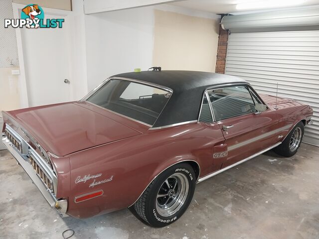 1968 FORD MUSTANG CALIFORNIA SPECIAL