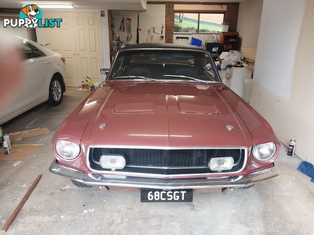 1968 FORD MUSTANG CALIFORNIA SPECIAL