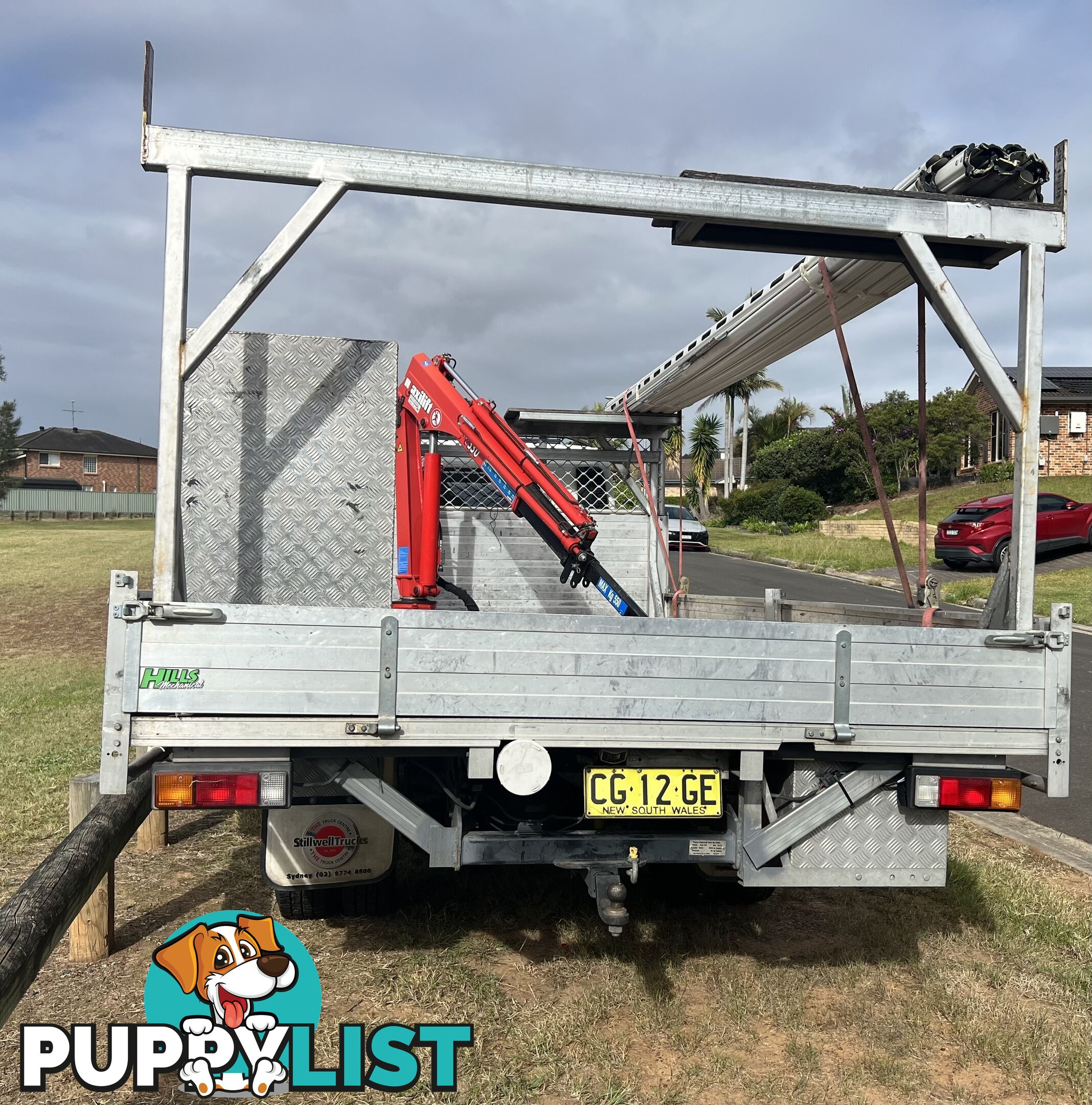 2015 Mitsubishi FUSO Canter Crane Truck