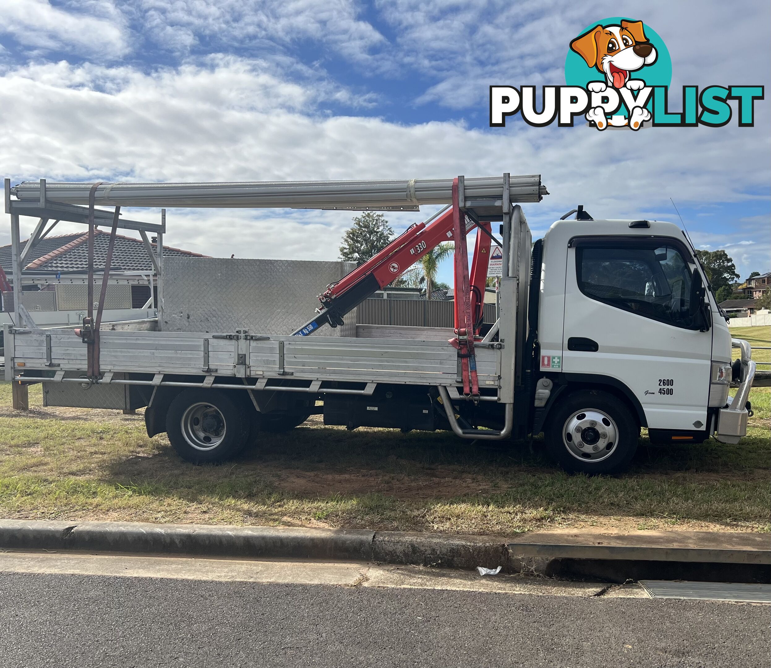 2015 Mitsubishi FUSO Canter Crane Truck