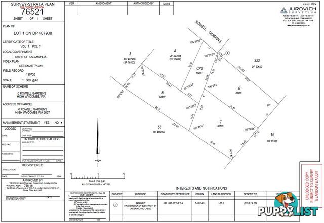 Lot 56 Foxton Boulevard HIGH WYCOMBE WA 6057