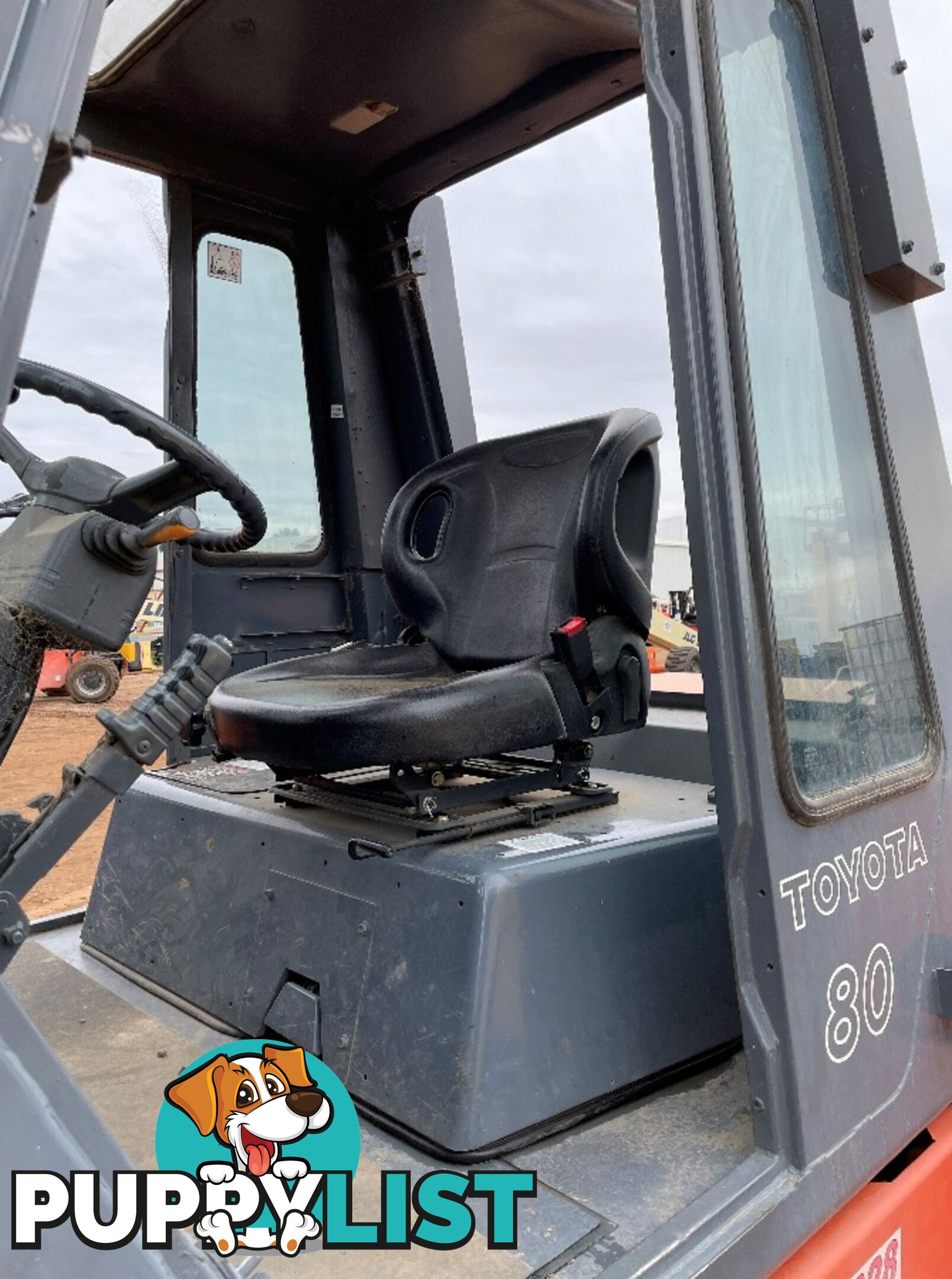 Used Toyota 8.0TON Forklift